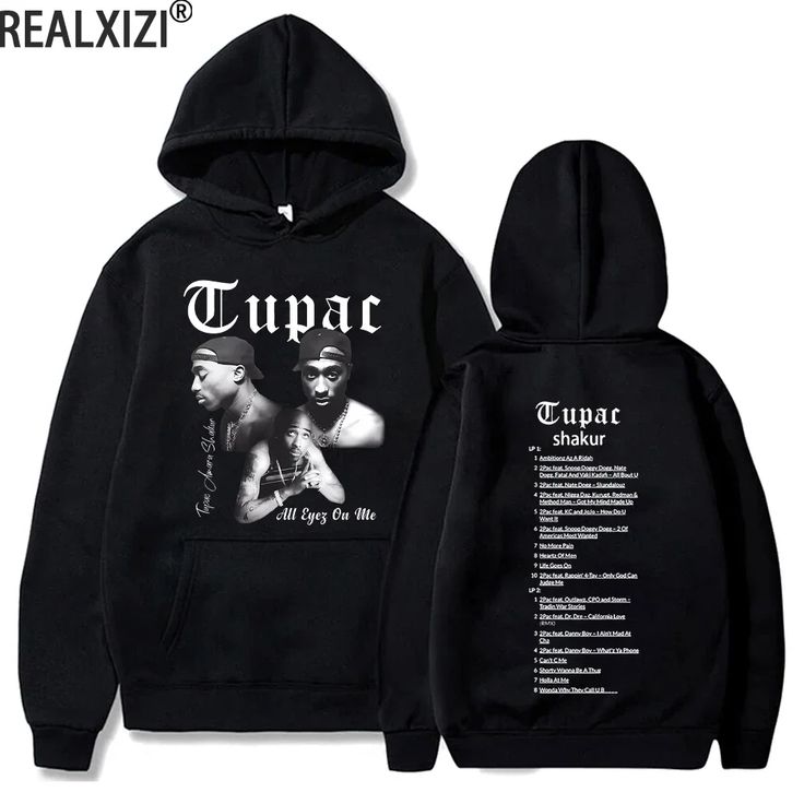 Tupac Hoodies 2pac Sweatshirts Rappe …