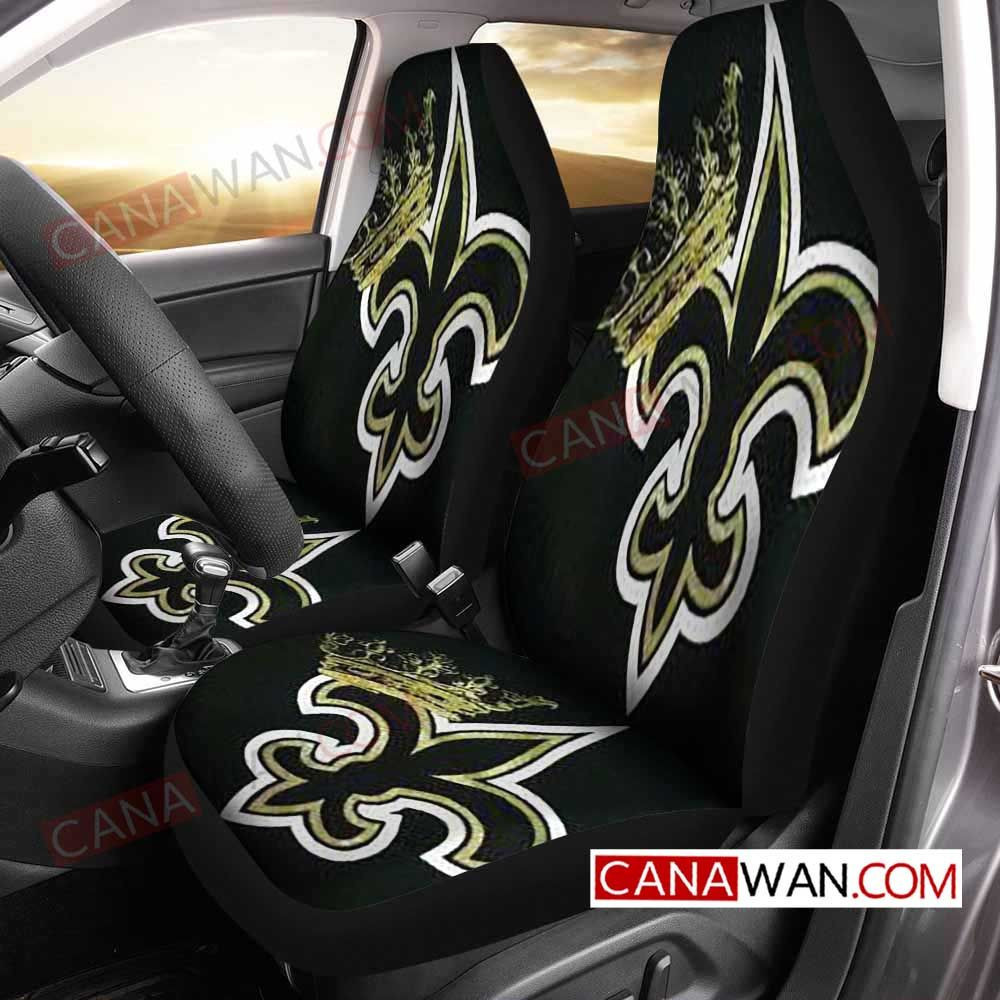 New Orleans Saints Car Seat Cover Set CSC6958