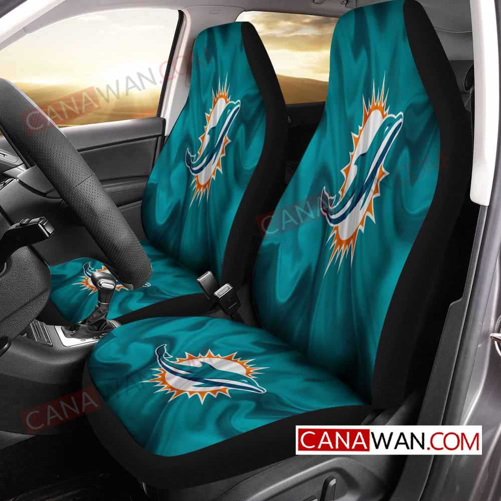 Miami Dolphins Car Seat Cover Set CSC5436