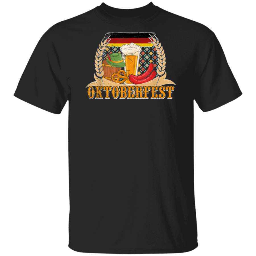 Vintage Oktoberfest Shirt Drinking Germany Oktoberfest Beer