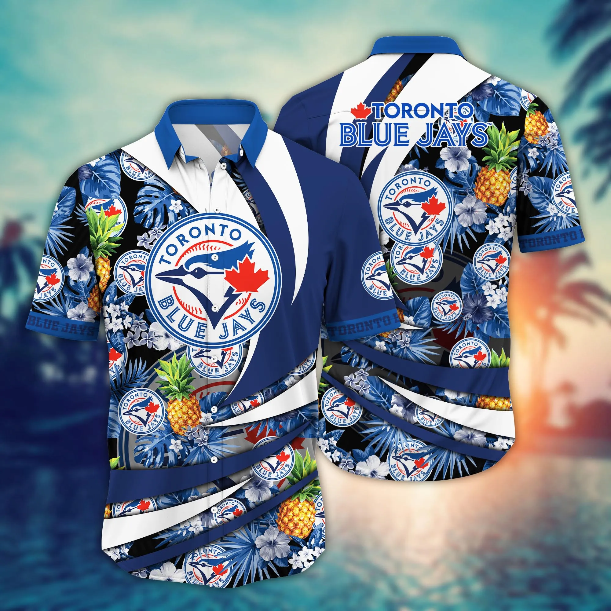 Toronto Blue Jays Mlb Hawaiian Shirt Outdoor Movies Aloha Shirt