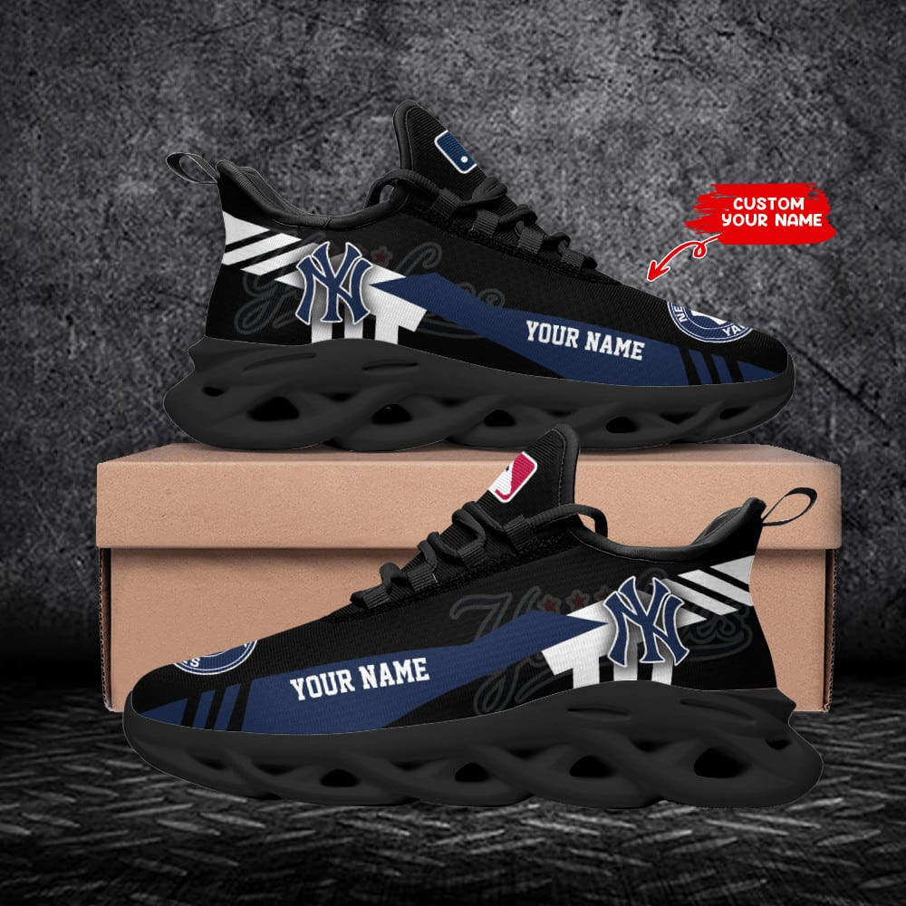 New York Yankees Personalized Clunky Sneaker Max Soul Shoes Ver 51