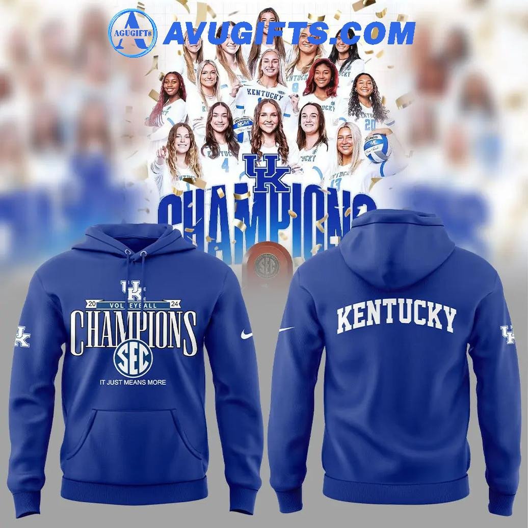 Kentucky Sec Championship Limited Edition 2024 Hoodie – Zip Hoodie 3D Aop Shirt