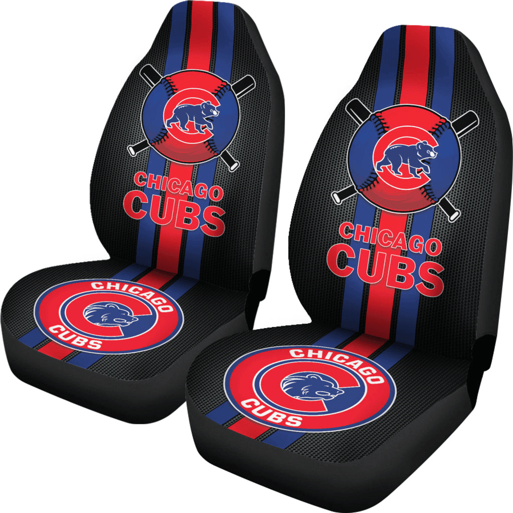 Chicago Cubs Car Seat Cover Set CSC1901