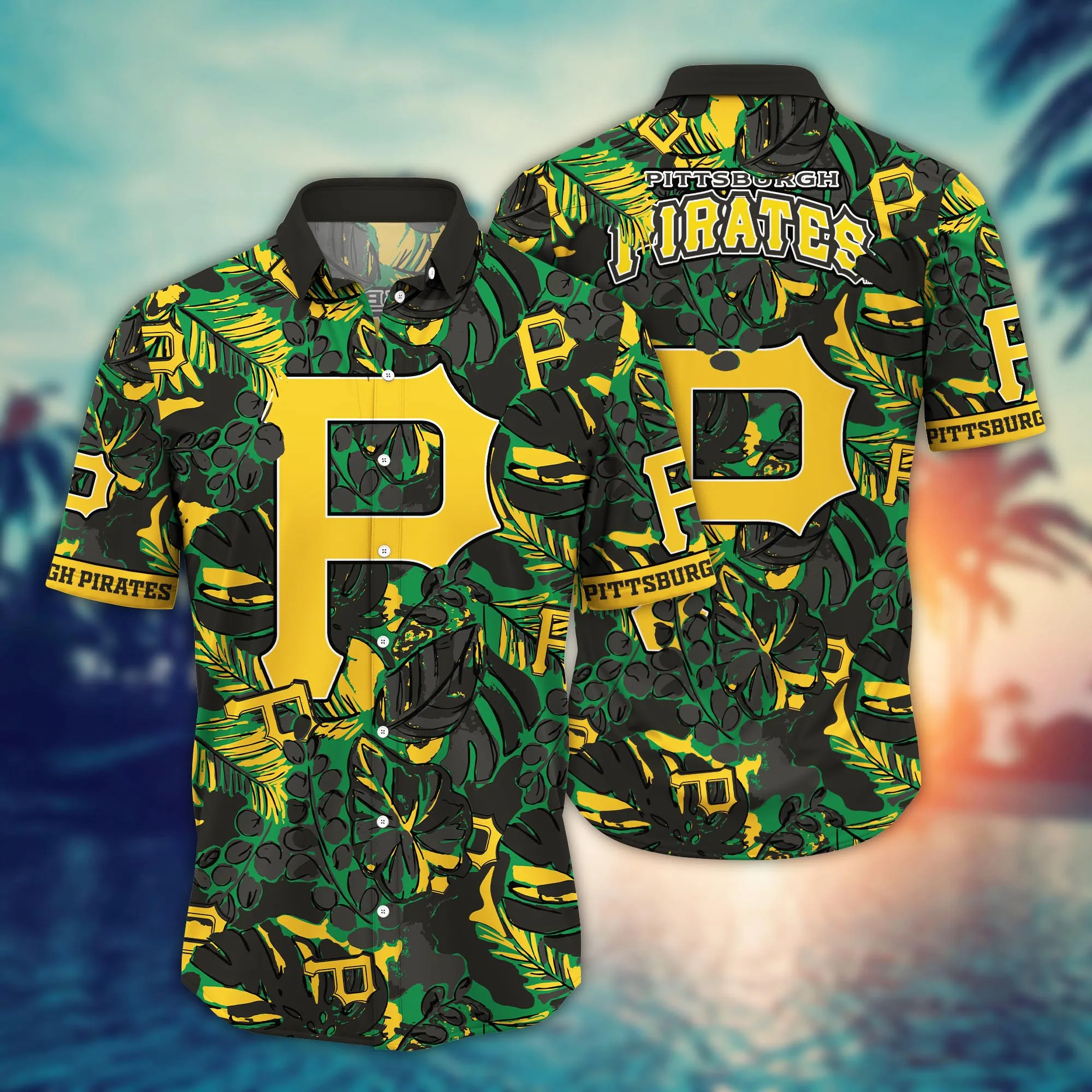 Pittsburgh Pirates Mlb Hawaiian Shirt Swimsuits Aloha Shirt