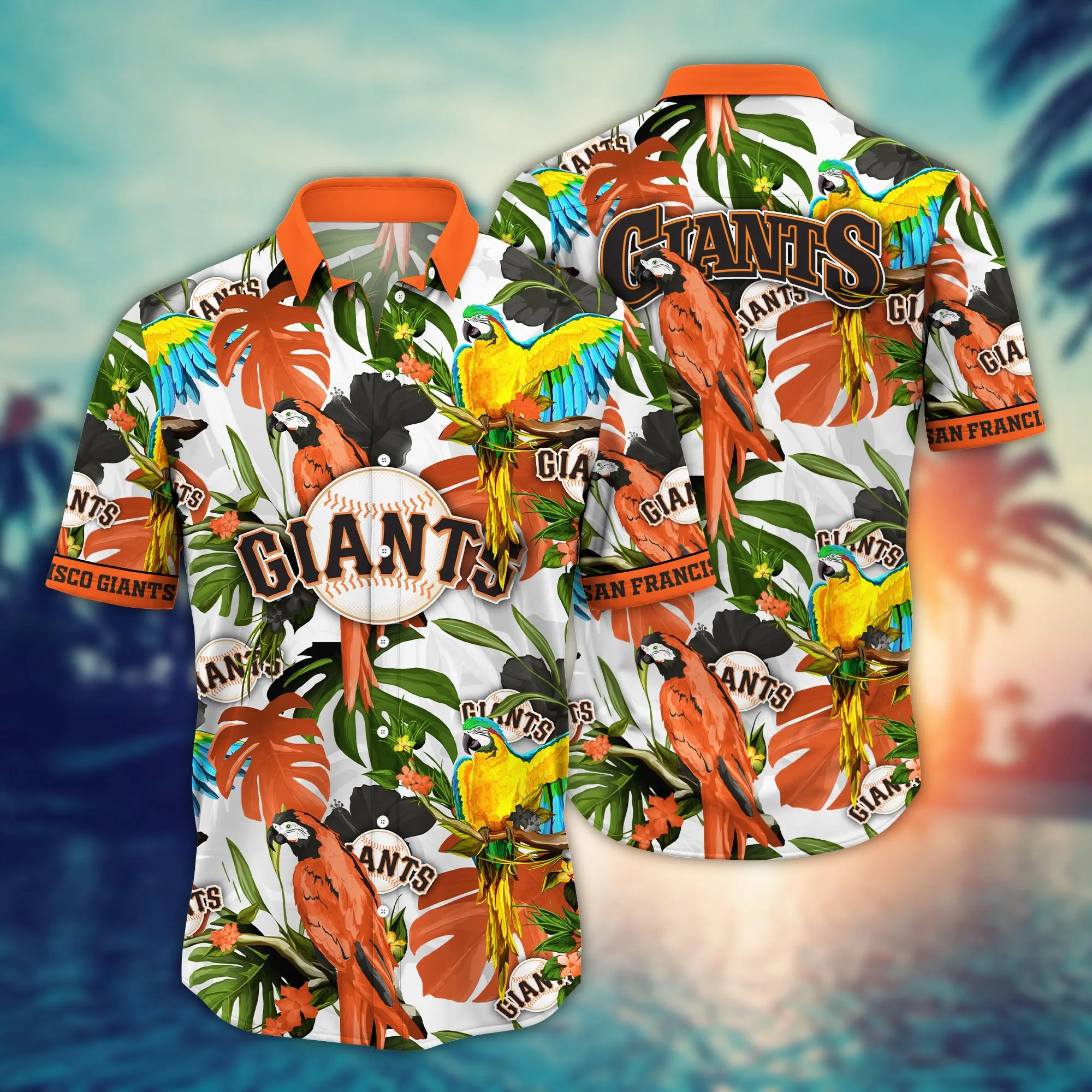 San Francisco Giants Mlb Hawaiian Shirt Fresh Mowed Lawnstime Aloha Shirt