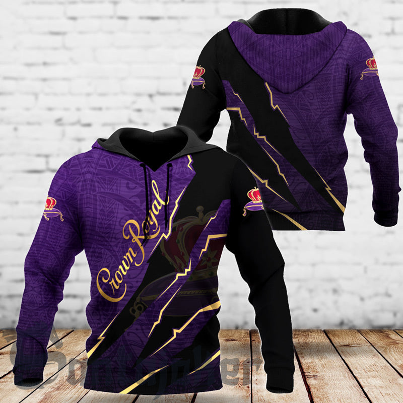 Crown Royal Monster Style Hoodie & Zip Hoodie
