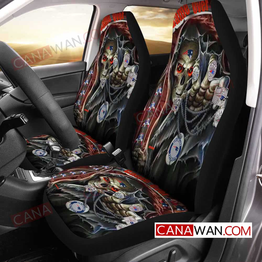 New England Patriots Car Seat Cover Set CSC4160