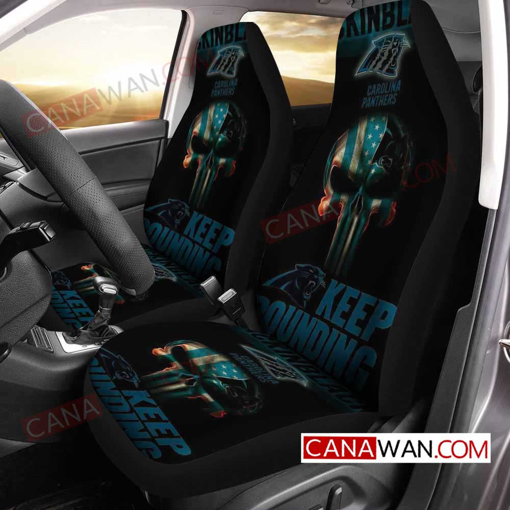 Carolina Panthers Car Seat Cover Set CSC5444