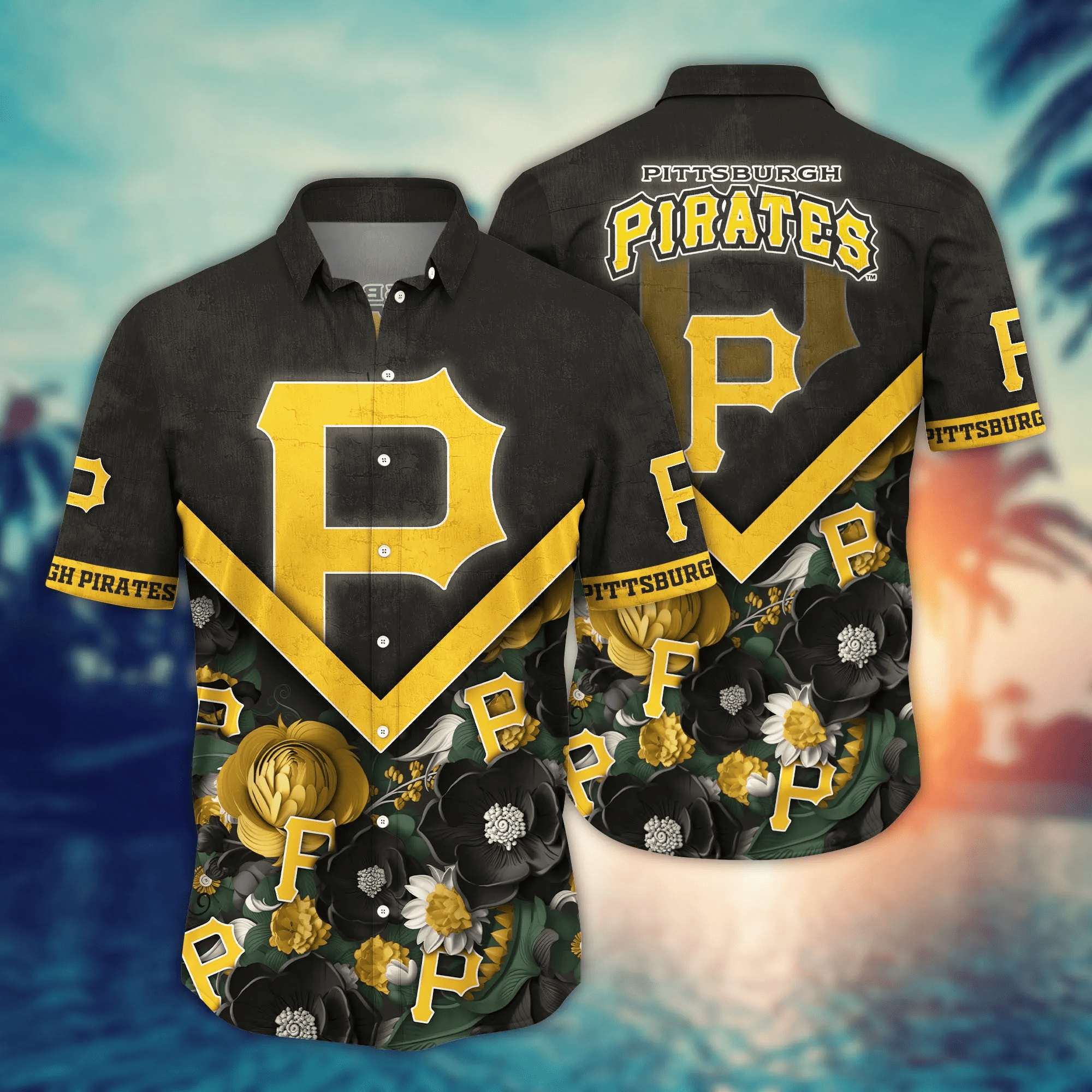 Pittsburgh Pirates Mlb Hawaiian Shirt Custom Summer Camps Aloha Shirt