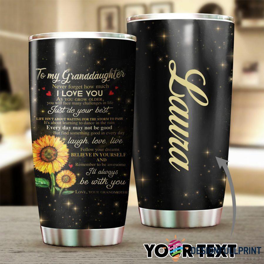 Personalized Sunflowers To My Grandd …