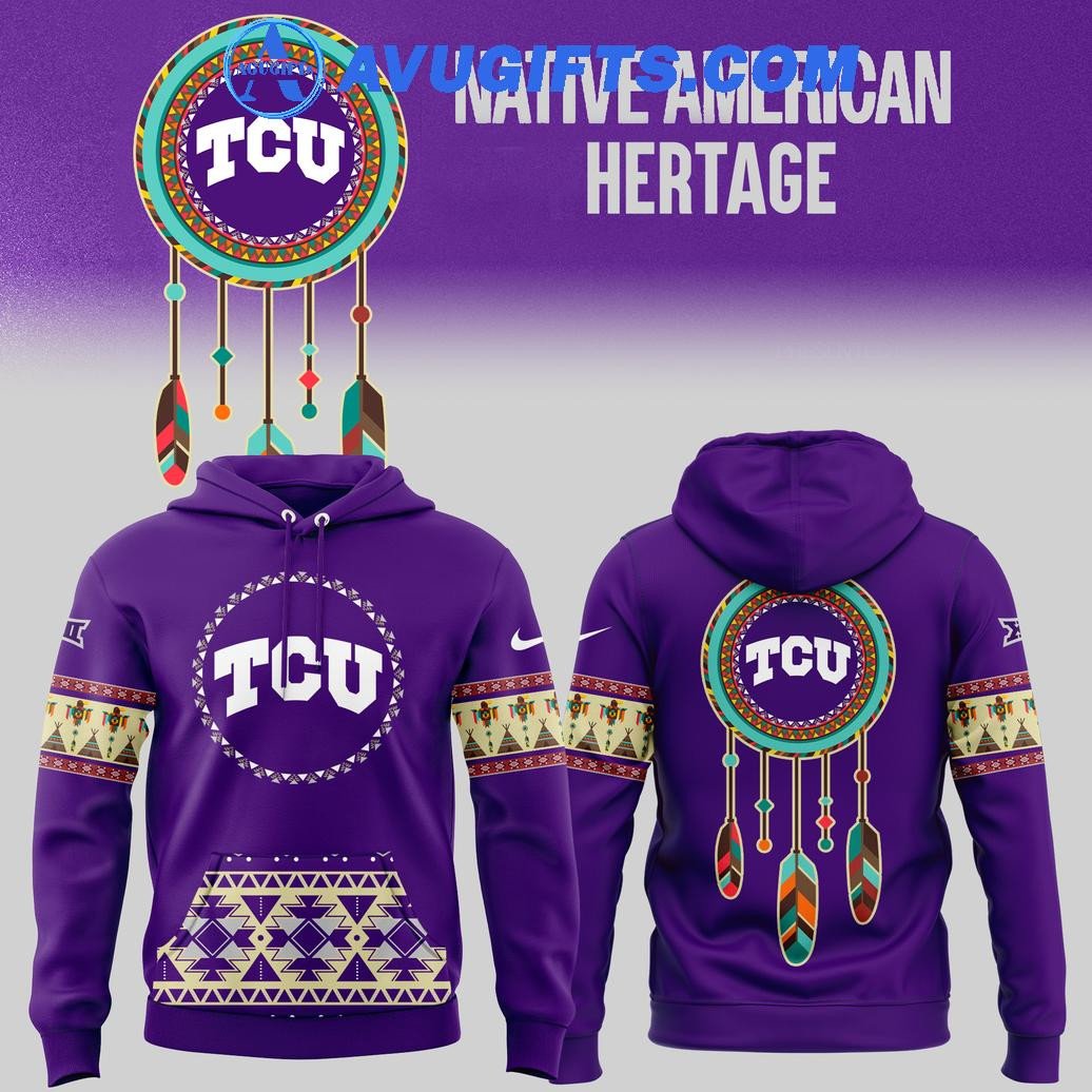 Tcu Football Native American Heritage Special Edition Hoodie – Zip Hoodie 3D Aop Shirt