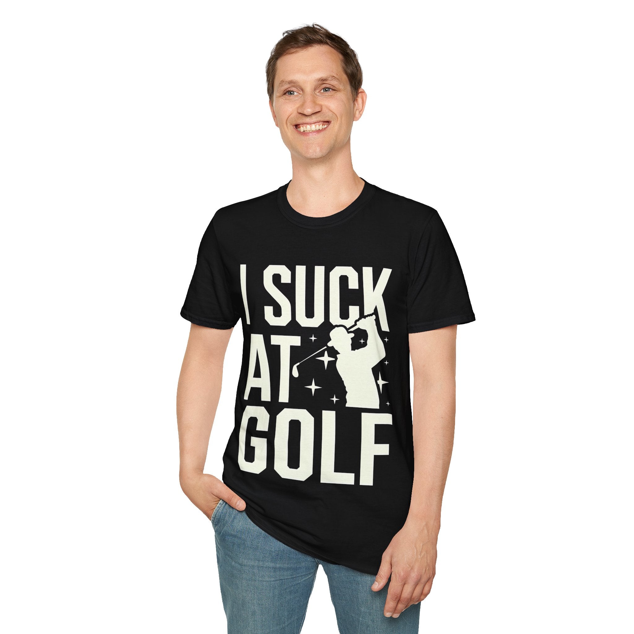 I Suck At Golf - Funny Golf Shirt 2 | Golf Gift | Unisex Golf T Shirt Vogueshift x Halloween Collection From Snorider