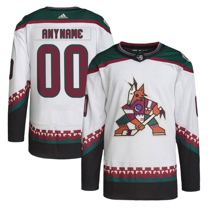 Arizona Coyotes Team 2023 Custom Jersey – White