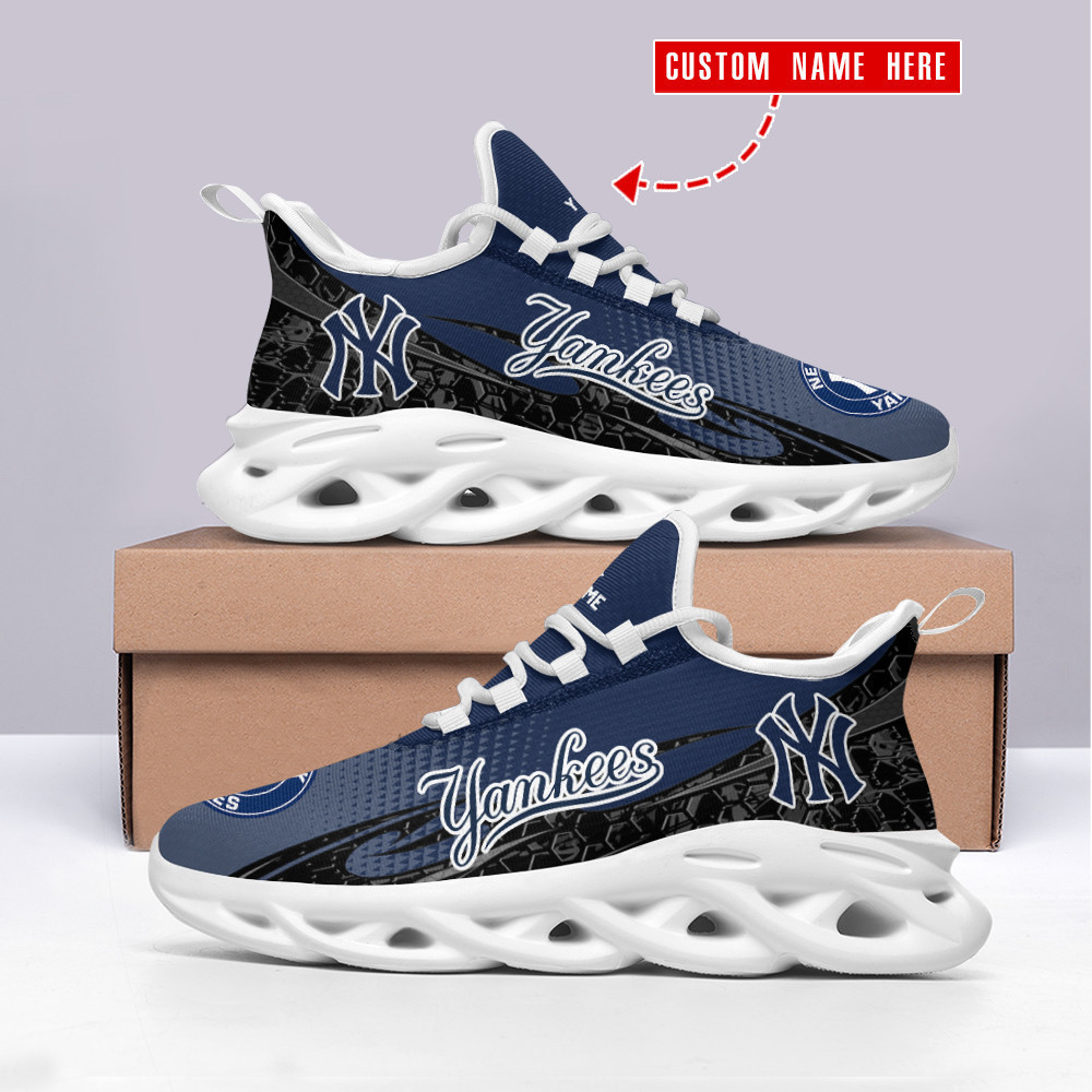 New York Yankees Personalized Clunky Sneaker Max Soul Shoes Ver 24