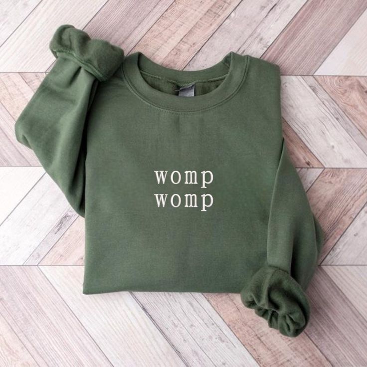 Embroidered Womp Womp T-Shirt, Sweat &hellip;