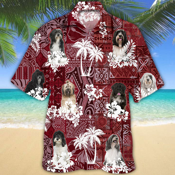 Tibetan Terrier Hawaiian Shirt