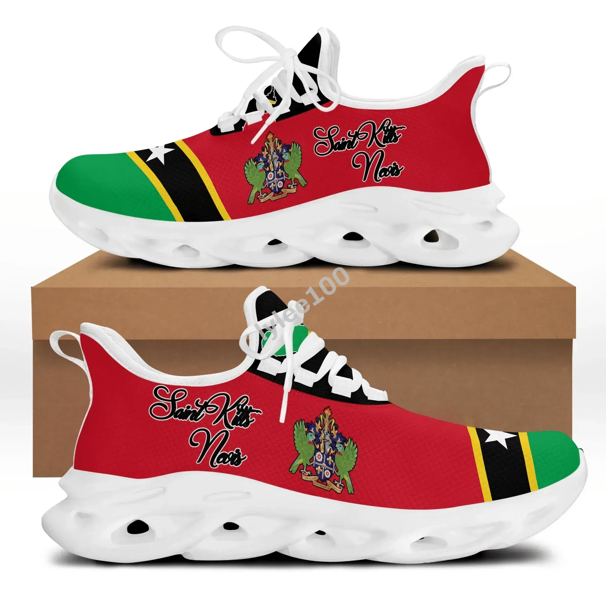 Saint Kitts & Nevis Clunky Max Soul Sneakers, Sports Shoes, Shoes For Men And Women