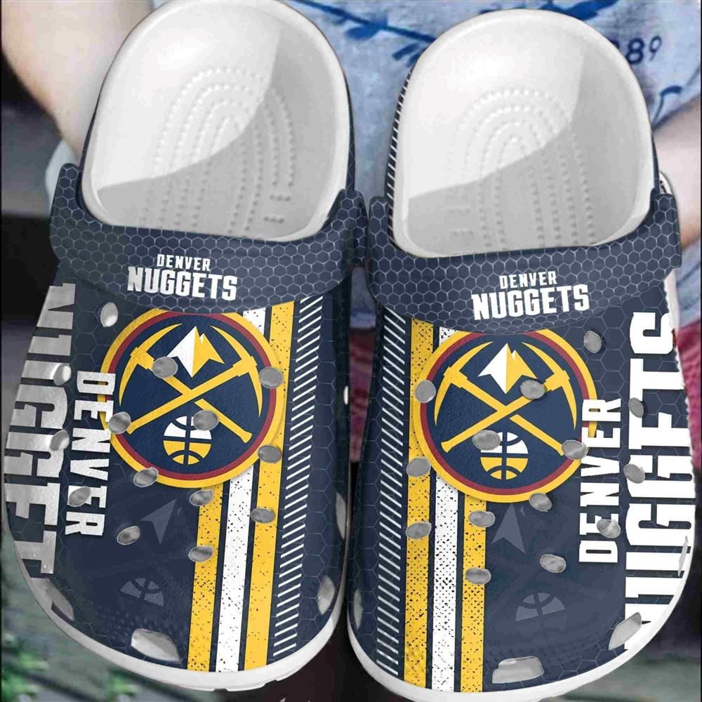 Denver Nuggets Basketball Crocss Clog Shoes Ver247