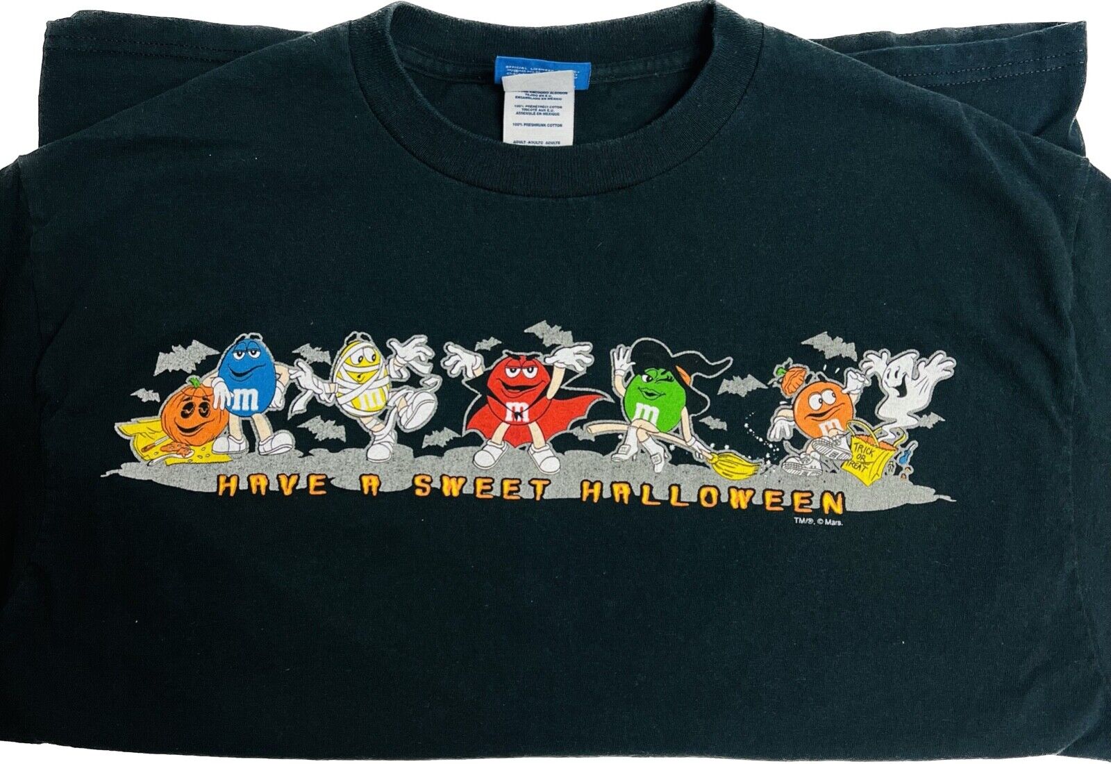 M&M Mars T-shirt Halloween Large …fashionstation