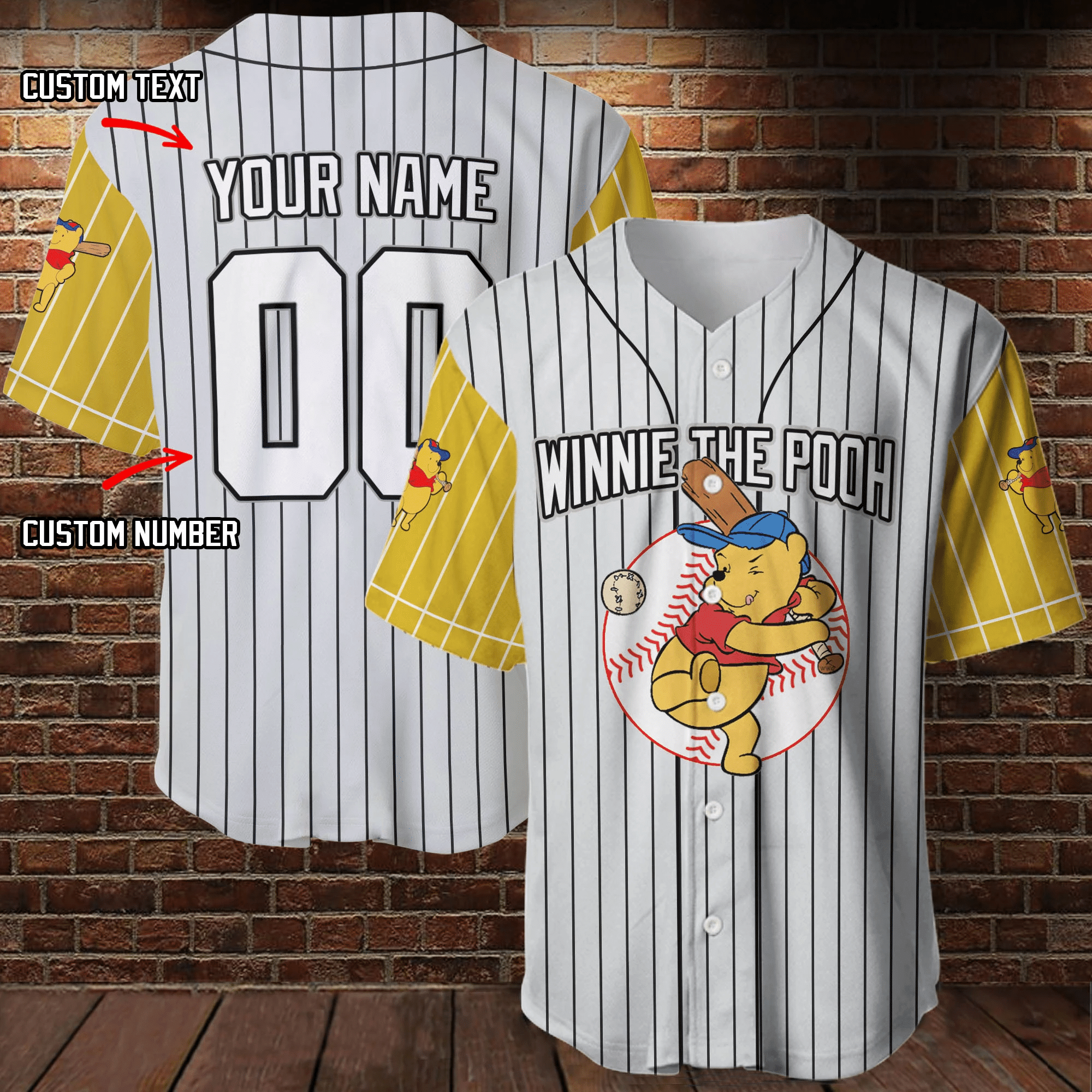 [Personalized Name] Wtp Jersey 3D Prints Baseball Jersey For Men