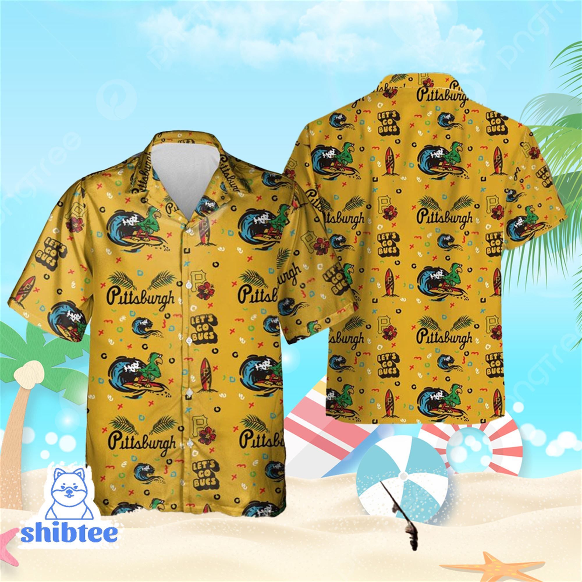 Pittsburgh Pirates Celebration Hawaiian Shirt