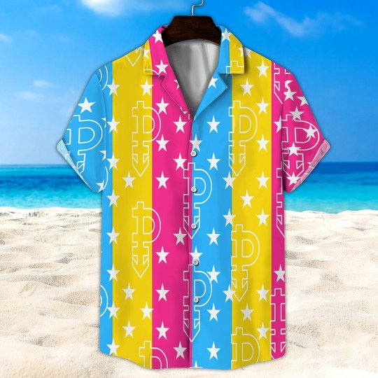 Pan Pride Clothes, Pansexual Hawaiian Shirt, Hawaiian Shirt For Gay Pride Pants, Pansexual Clothes