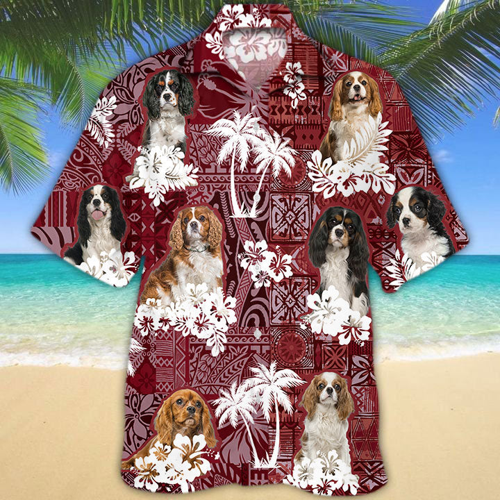 Cavalier King Charles Spaniel Hawaiian Shirt, Hawaiian Shirt For Men Women