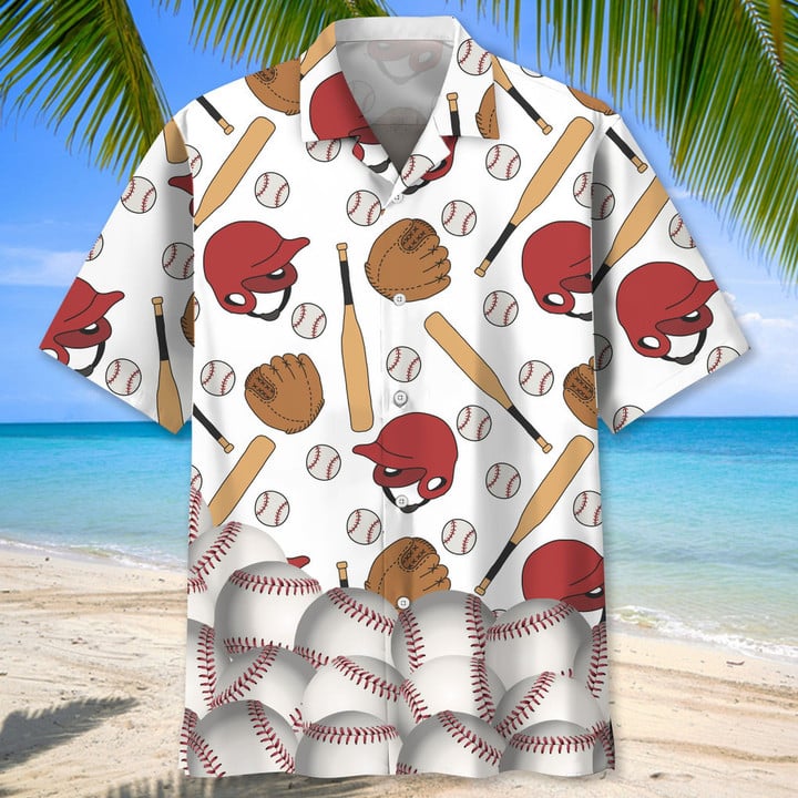 Baseball Custom Style Hawaiian Shirt For Men, Baseball Player Shirt, Baseball Gifts