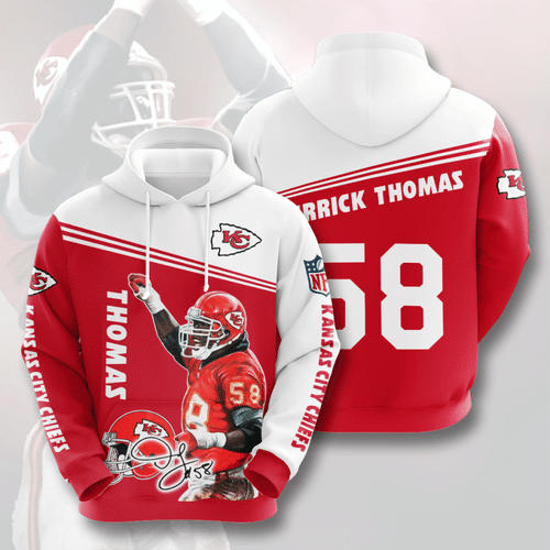 Derrick Thomas Kansas City Chiefs Kansas City Chiefs 1 Unisex 3D Hoodie Gift For Fans