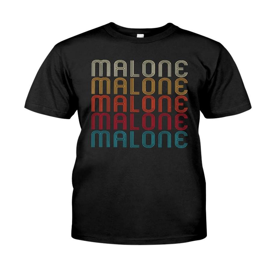 Vintage Style Name Gift Malone Shirt Classic T Shirt