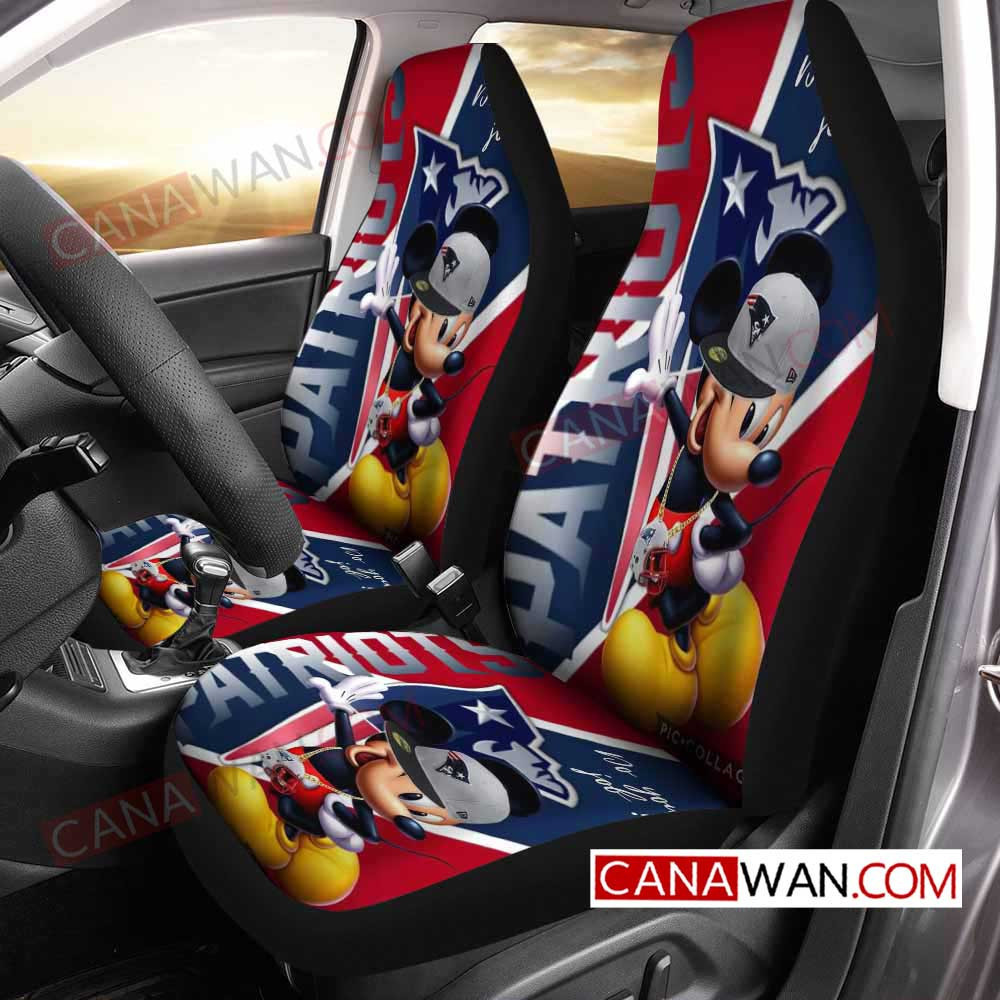 New England Patriots Car Seat Cover Set CSC3300