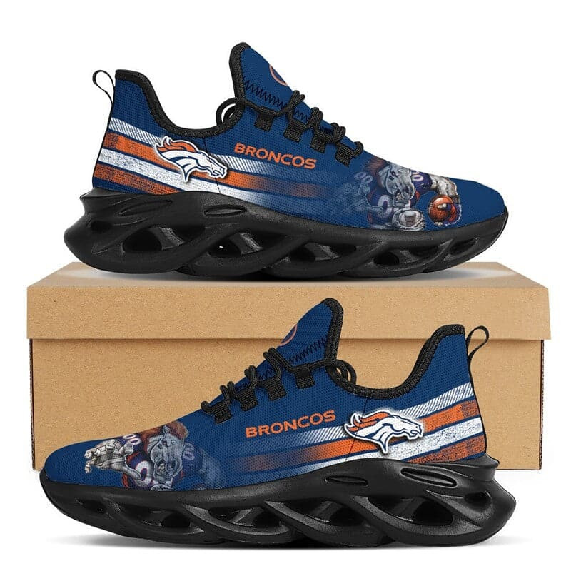 Denver Broncos Sneakers Max Soul Shoes MS7175