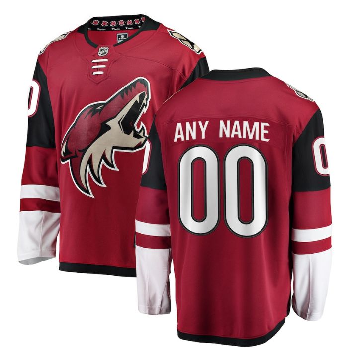 Arizona Coyotes Home 2023 Custom Jersey – Red