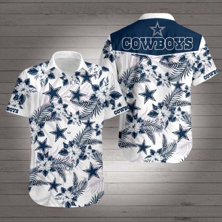 Dallas Cowboys Hawaiian Shirt Summer &hellip;