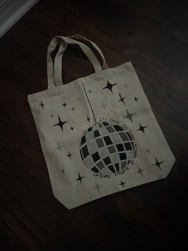 taylor swift mirrorball tote bag, Best Tote Bags Ideas, Cute Tote Bags Ideas, Tote Bag Design Ideas, Girls Tote Bag, Best Canvas Tote Bags Ideas