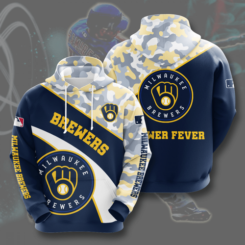 Milwaukee Brewers Unisex 3D Printed Hoodie For Men Women Clothing Clothes Outfit Nd