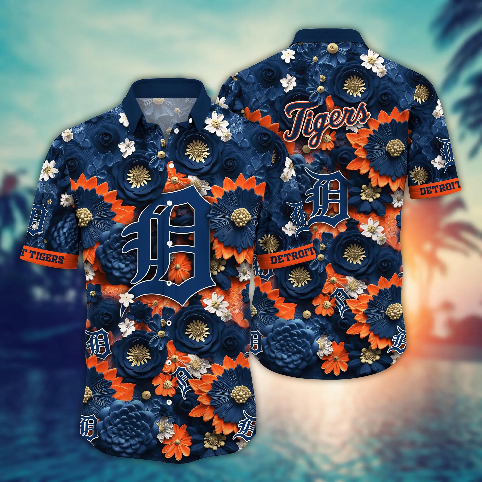 Detroit Tigers Mlb Hawaiian Shirt Trending For This Summer Customize Shirt Any Team