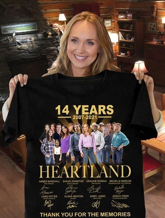 14 years of heartland main casts signed for fan Tshirt Hoodie Sweater