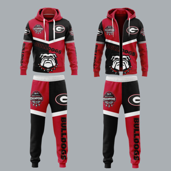 Georgia Bulldogs Premium Ncaa Combo Hoodie For Fans Personalized