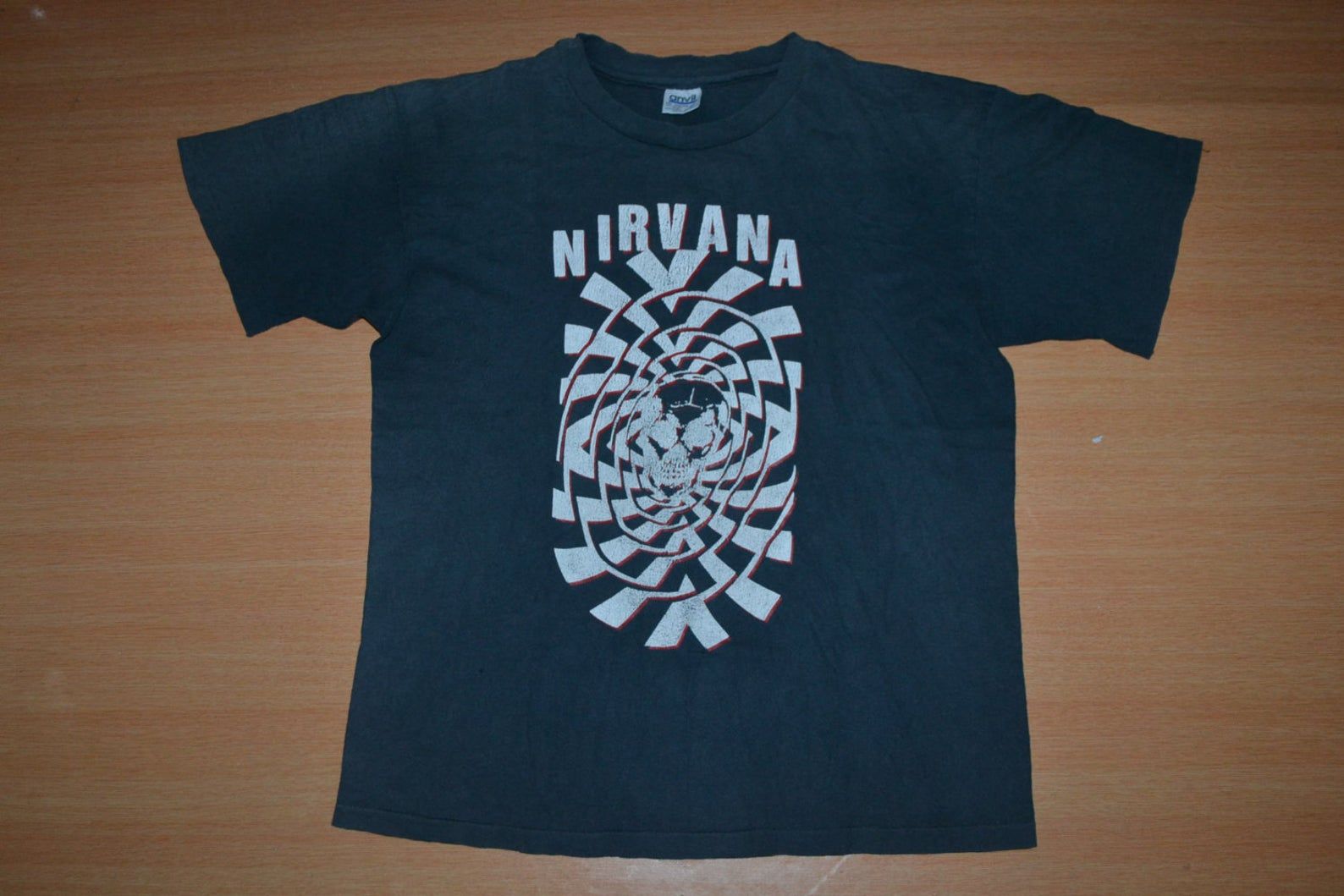 Vintage 90S Nirvana Alternative Quote Tour Concert Promo Album Rare T-Shirt