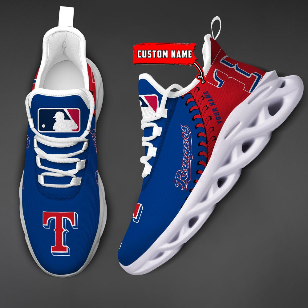 Texas Rangers Max Soul Shoes Sneakers For Men And Women Ver 14