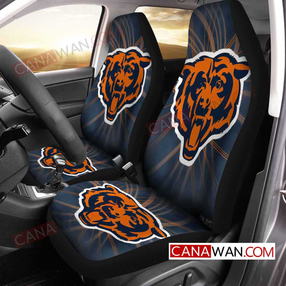 Chicago Bears Car Seat Cover Set CSC6600