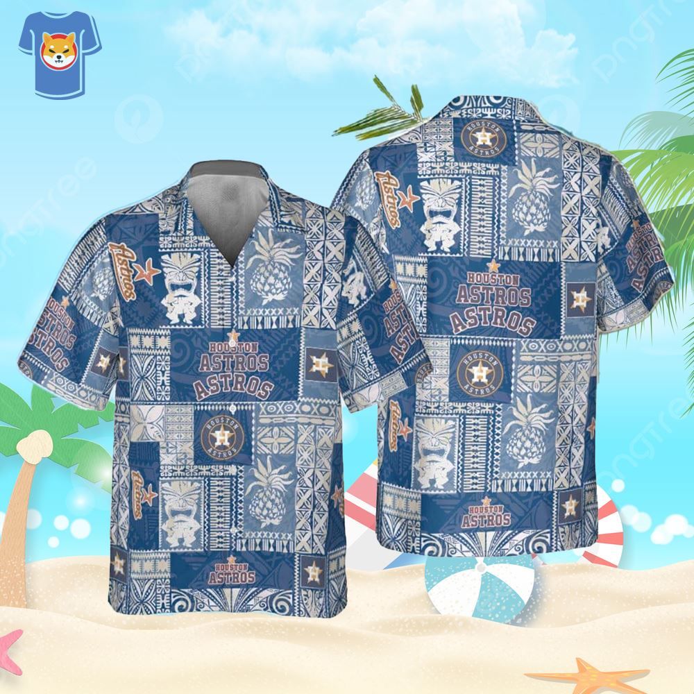 Houston Astros Major League Baseball Hawaiian Shirt