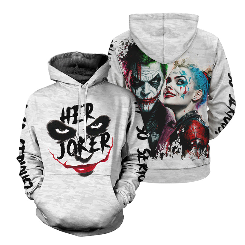 Her Joker His Harley Hoodie & Zip Hoodie
