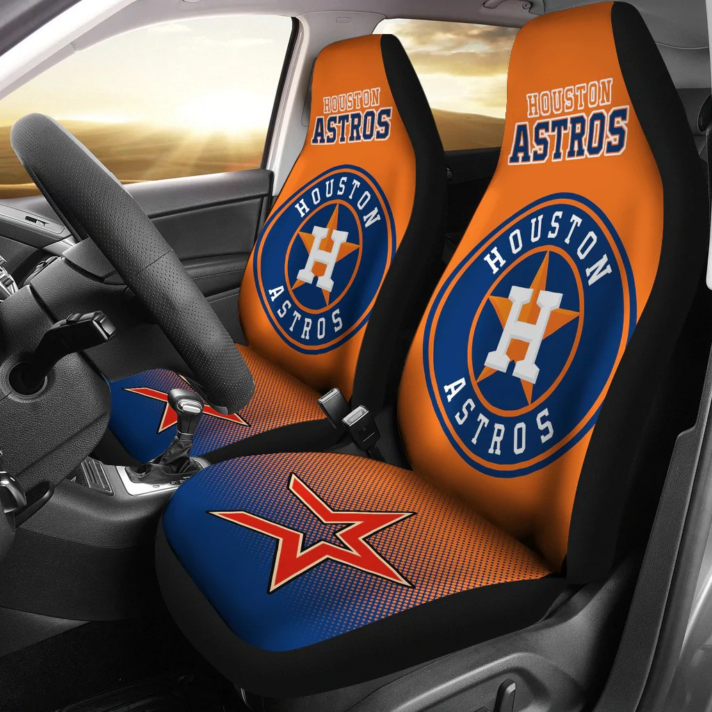 Houston Astros Car Seat Cover Set CSC9741