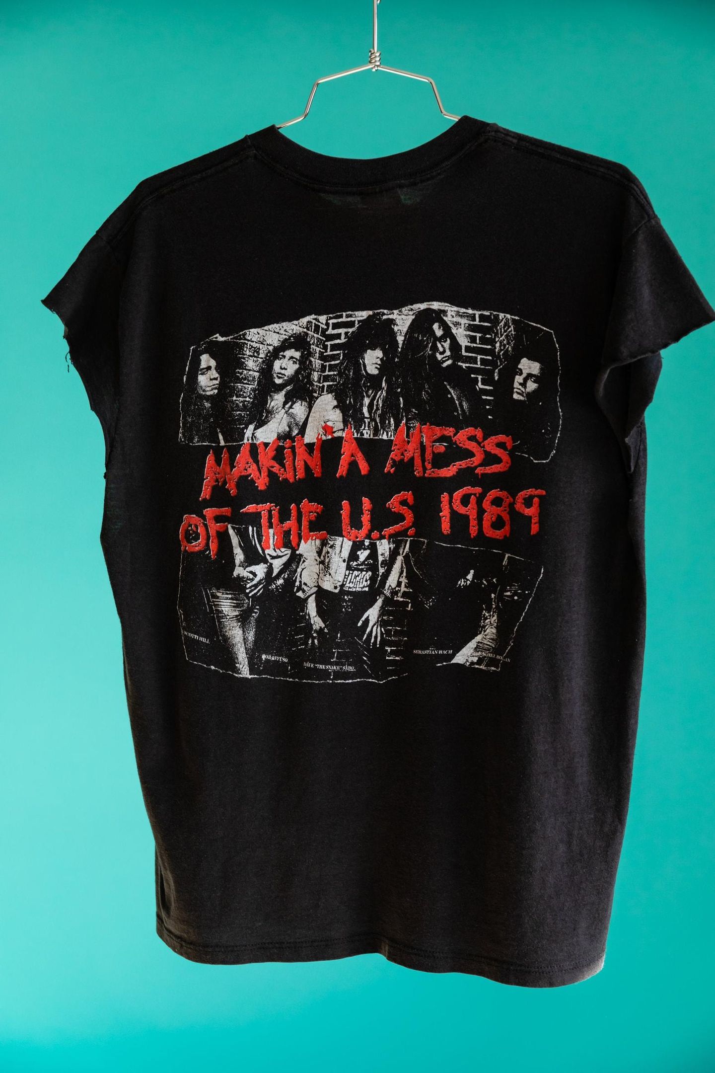 Vintage 1980’S S Row ”Makin A Mess Of The Us Tour Of 1989” T-Shirt