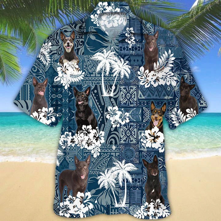 Australian Kelpie Hawaiian Shirt