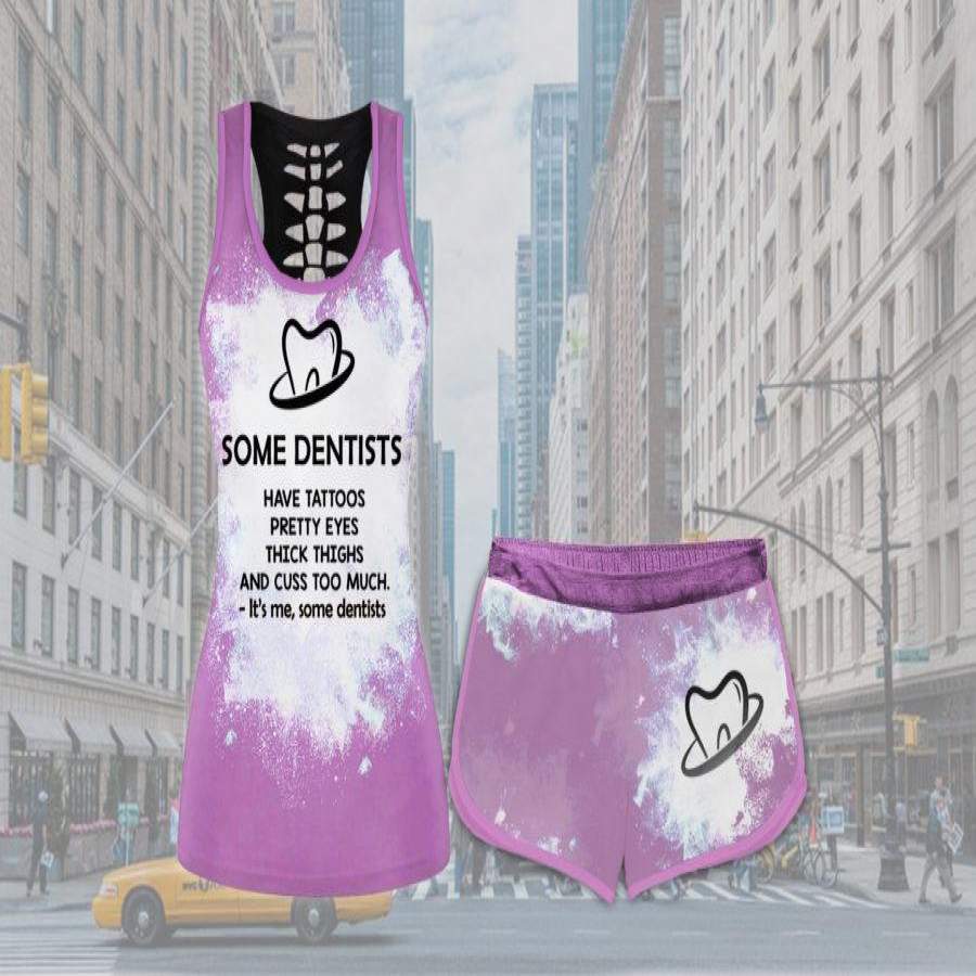 Some Dentists Tank and Shorts Set