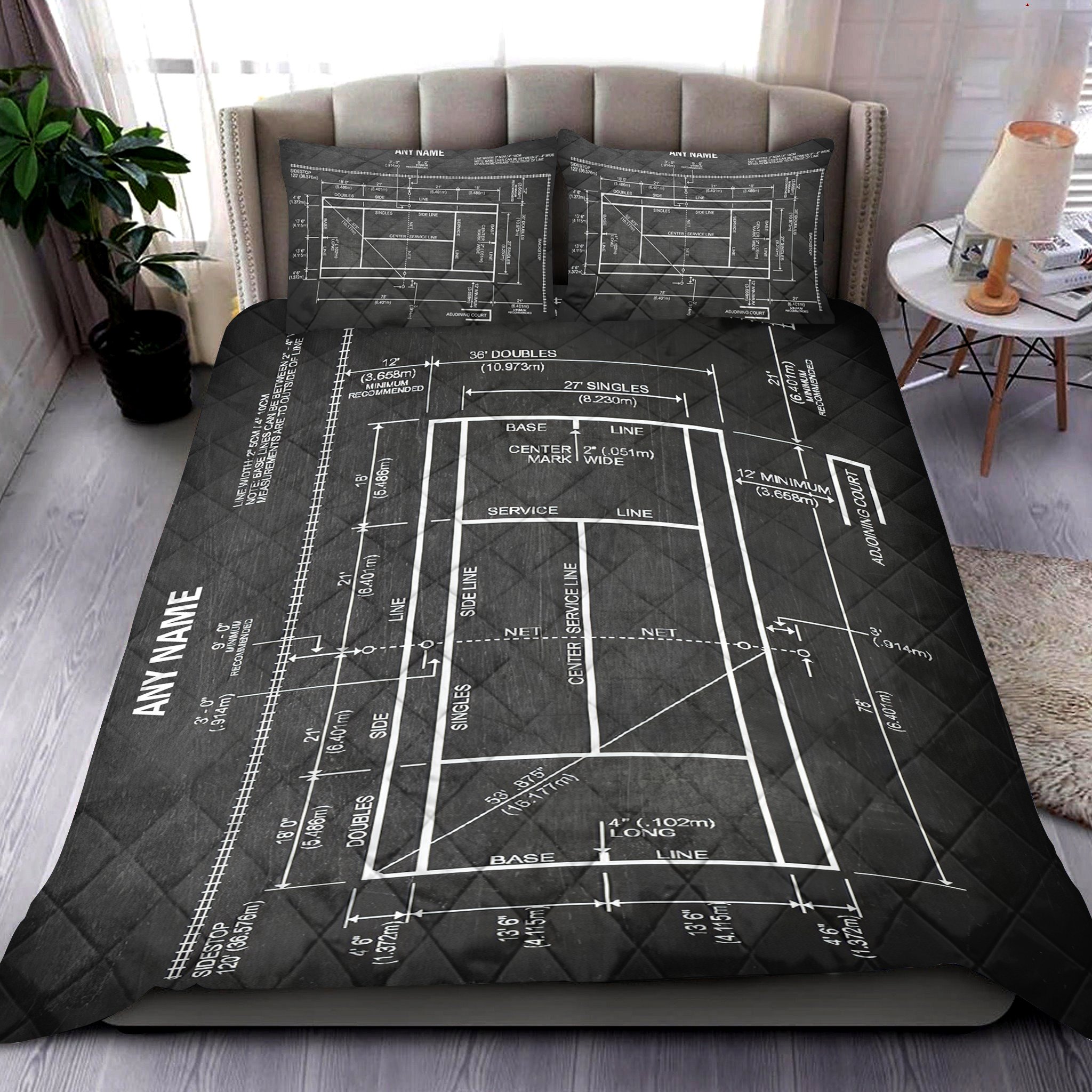 Tennis Court Quilt